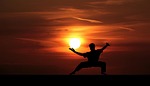fu, kung, kungfu, master, silhouette, martial, china, art, mental, nature, japanese, sun, sunset, warrior, action, active, aerobic, body, chi, cloudy, combat, demonstration, exercise, fight, fighter, sport